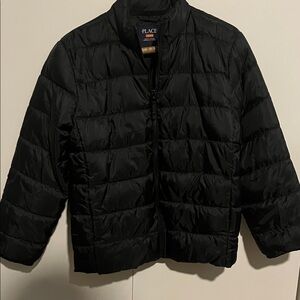 The Children's Place Black Puffer Jacket
